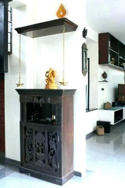 10 Latest Kitchen Pooja Room Designs With Pictures