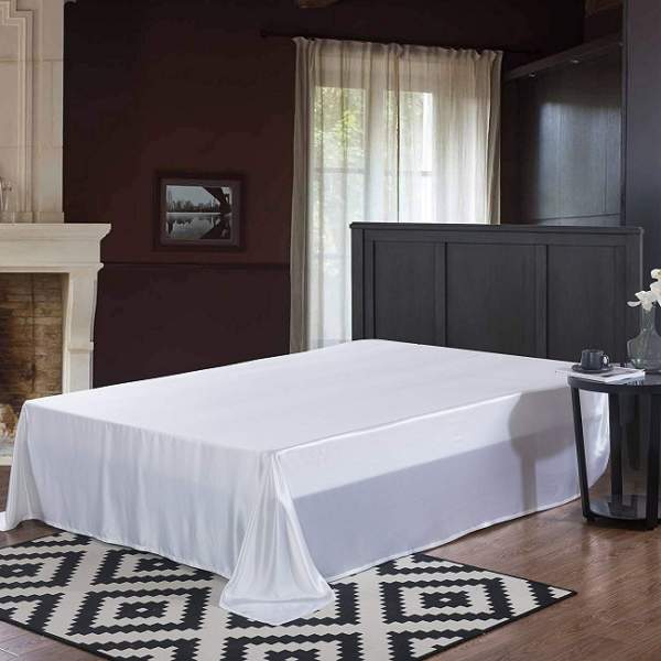 10 Simple &amp; Best Silk Bed Sheet Designs With Pictures