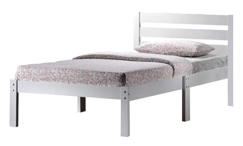 10 Simple &amp; Modern White Bed Designs With Pictures