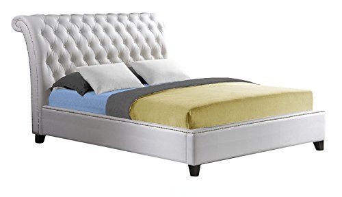 10 Simple &amp; Modern White Bed Designs With Pictures