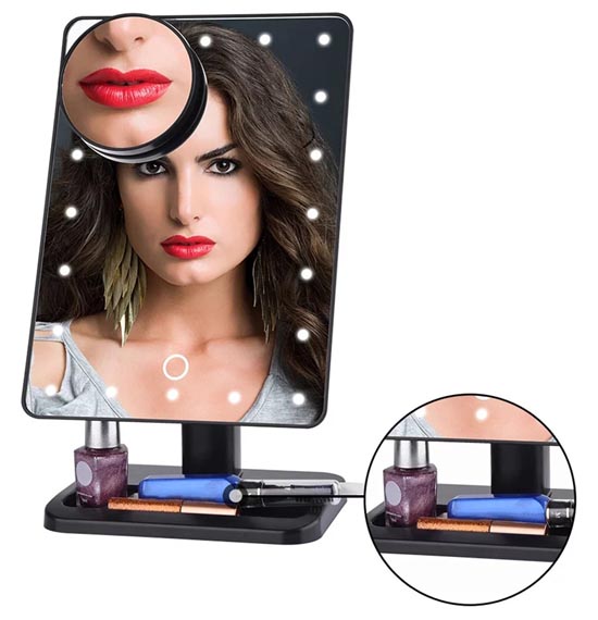 10 Simple and Modern Mirrors with Lights In India | I Fashion Styles