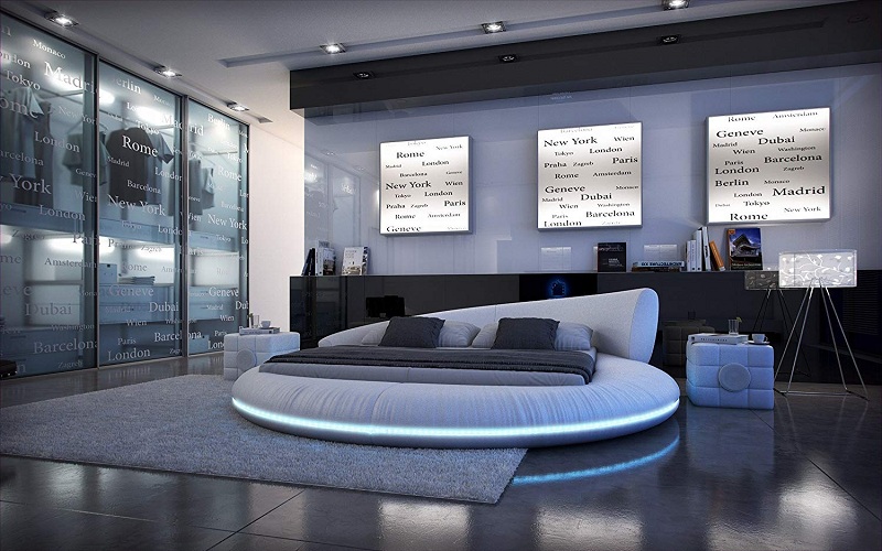 10 Simple &amp; Best Water Bed Designs With Pictures In India