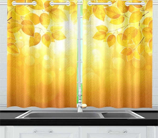 15 Latest &amp; Best Gold Curtain Designs With Pictures