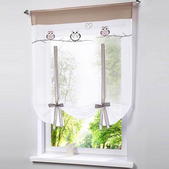 15 Simple &amp; Best Roman Curtain Designs With Pictures