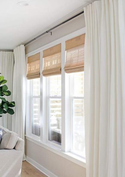 15 Simple &amp; Best Roman Curtain Designs With Pictures