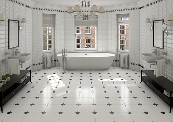 15 Latest Bathroom Floor Tiles Designs With Pictures