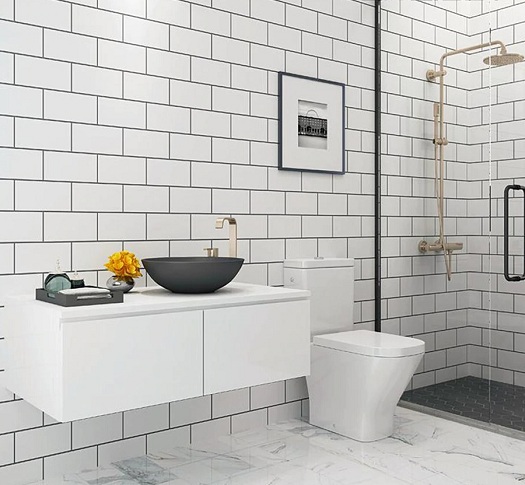 15 Modern Bathroom Wall Tiles Designs With Pictures