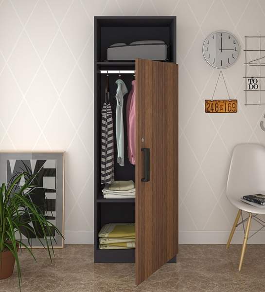 10 Latest Single Door Wardrobe Designs With Pictures In 2023