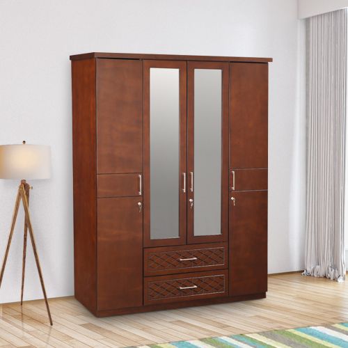 10 Best 4 Door Wardrobe Designs With Pictures In 2023