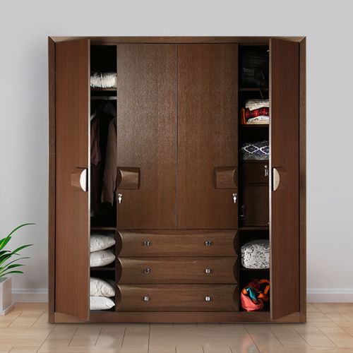 10 Best 4 Door Wardrobe Designs With Pictures In 2023