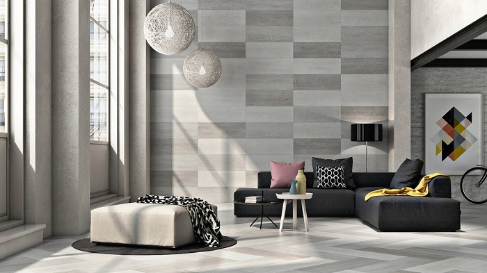 25 Modern Tile Designs for Hall Walls and Floors 2025