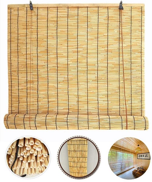 15 Simple &amp; Best Bamboo Curtain Designs With Images