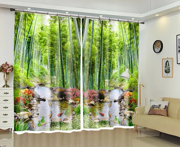 15 Simple &amp; Best Bamboo Curtain Designs With Images