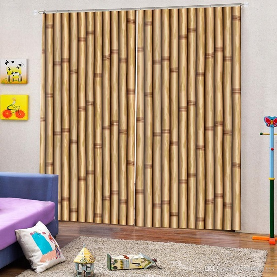 15 Simple &amp; Best Bamboo Curtain Designs With Images