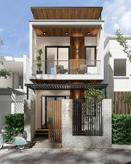 50+ सुंदर घर का फ्रंट डिजाइन (1-3 Manzil Makan Ke Designs 2024)