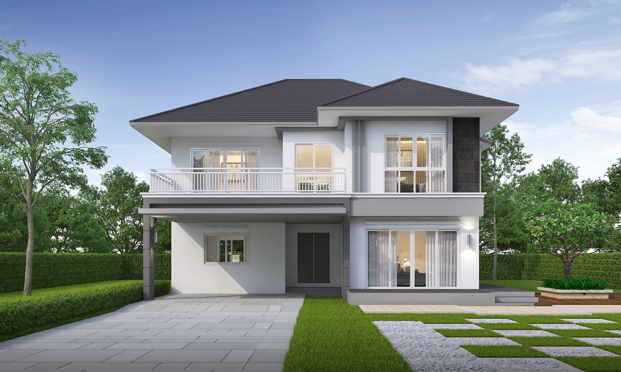 50+ सुंदर घर का फ्रंट डिजाइन (1-3 Manzil Makan Ke Designs 2024)