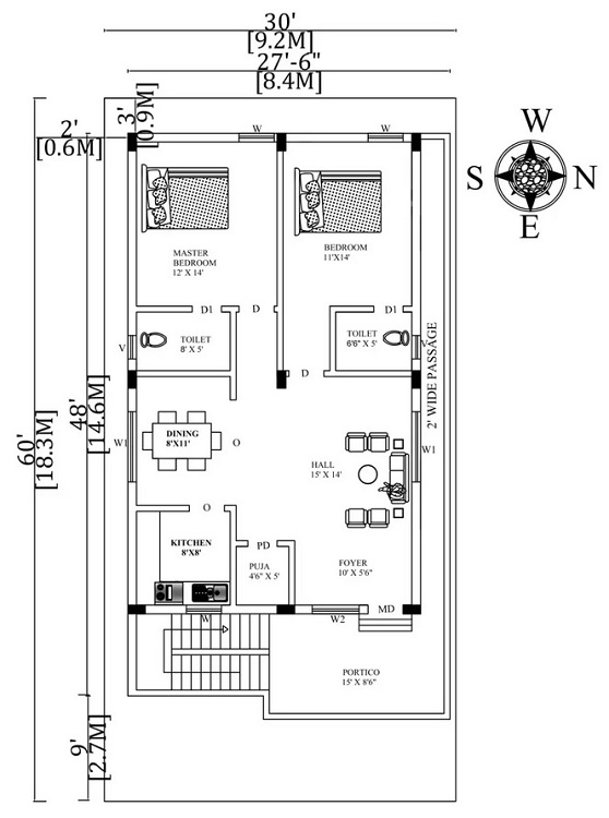 15 Best East Facing House Plans According to Vastu Shastra