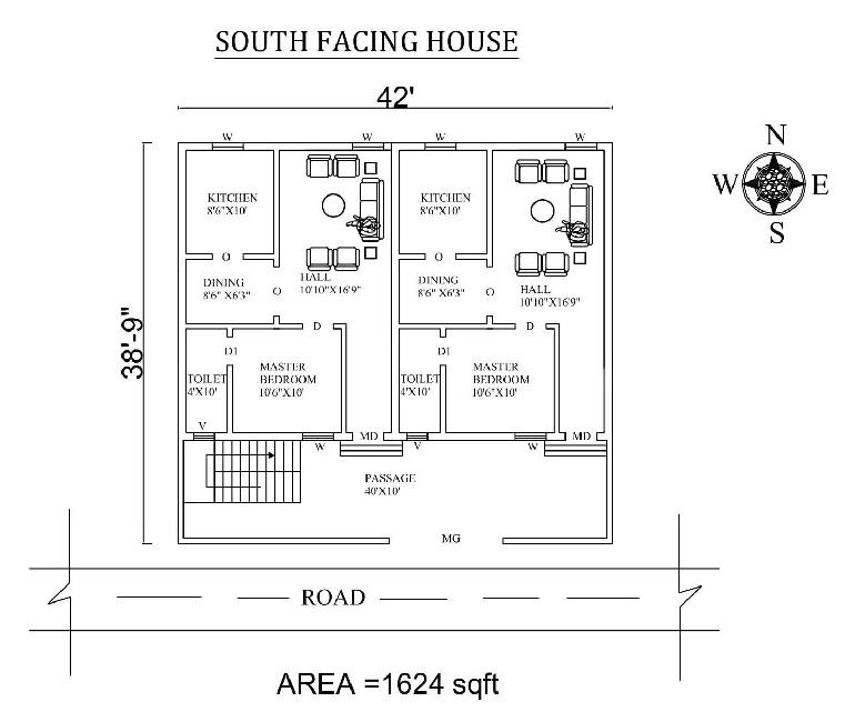 15 Best South Facing House Plans According to Vasthu Shastra 2023