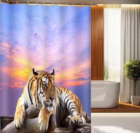 30 Modern Bathroom Shower Curtain Designs With Pictures 2023