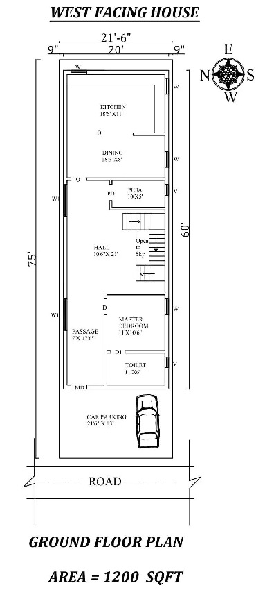 15 Beautiful 1 BHK House Plans For Indian Homes | I Fashion Styles