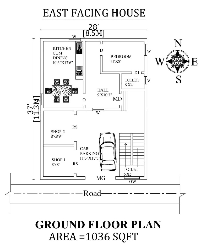 15 Beautiful 1 BHK House Plans For Indian Homes | I Fashion Styles