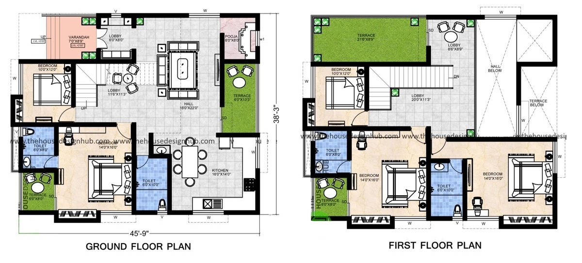 15 Best Duplex House Plans Based On Vastu Shastra 2023 | I Fashion Styles