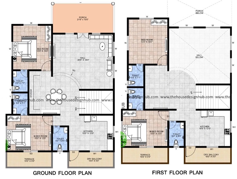 15 Best Duplex House Plans Based On Vastu Shastra 2023 | I Fashion Styles