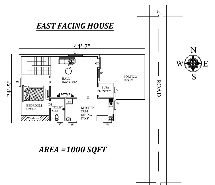 10 Best Vastu-Optimized 1000 Sq Ft House Plans In 2025