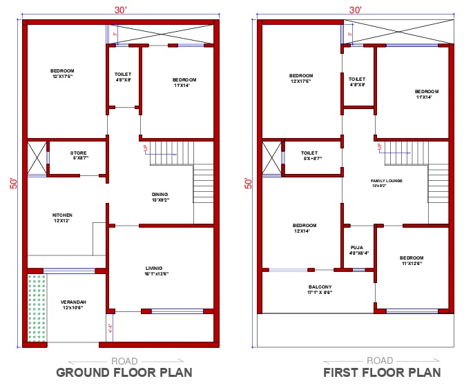 10 Perfect 1500 Sq Ft House Plans Following Vastu Shastra