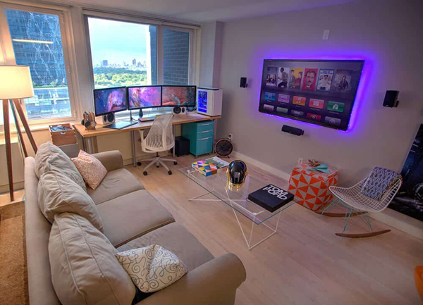 10 Best Gaming Room Décor Set-ups For Small Spaces 2023