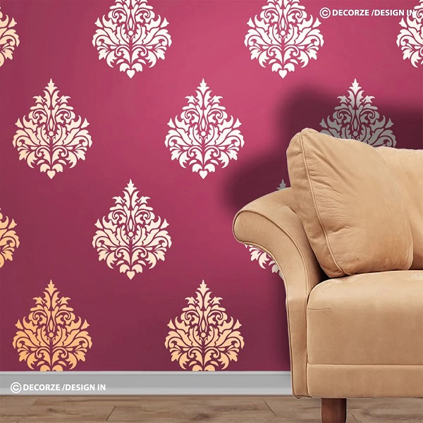 25 Trending Wall Stencil Designs For Home In 2023 | I Fashion Styles