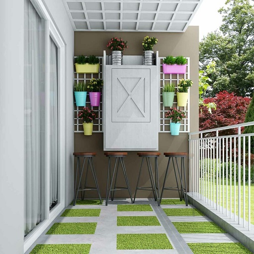 20 Simple and Modern Balcony Design Ideas For Home 2024