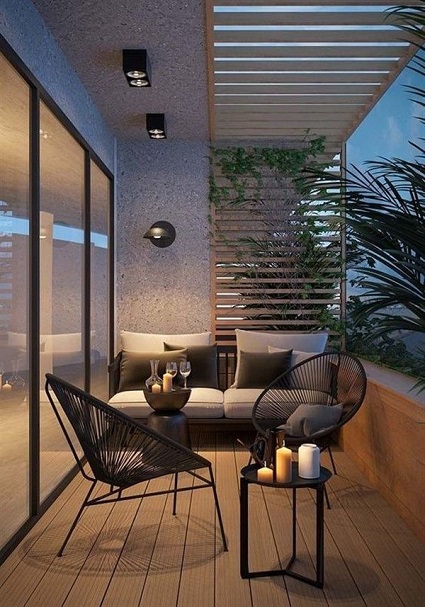 20 Simple and Modern Balcony Design Ideas For Home 2024