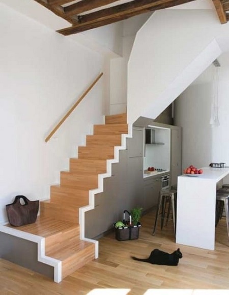 20 Latest Small Space Stairs Design Ideas For House 2024
