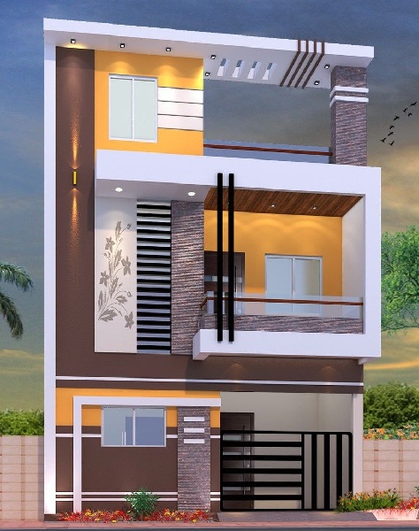 20 Modern Flower Elevation Designs For Homes In 2024