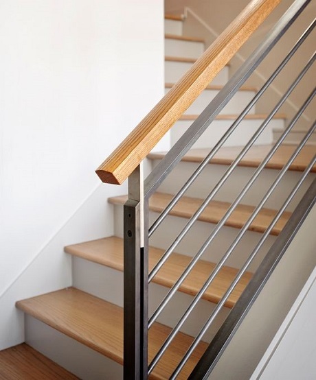 20 Modern Steel Railing Designs For Stairs In India 2024