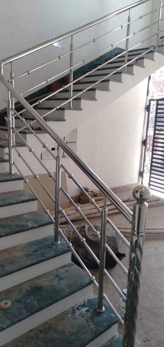 20 Modern Steel Railing Designs For Stairs In India 2024