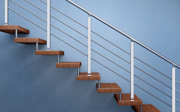 20 Modern Steel Railing Designs For Stairs In India 2024