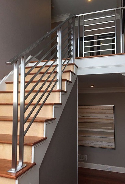 20 Modern Steel Railing Designs For Stairs In India 2024