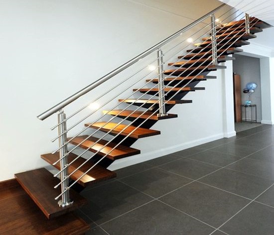 15 Modern Steel Staircase Designs For Indian Houses 2024