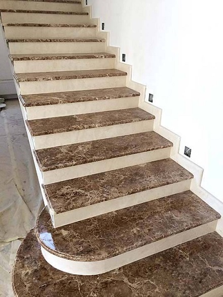 15 Modern Granite Stairs Designs For Home In India 2024