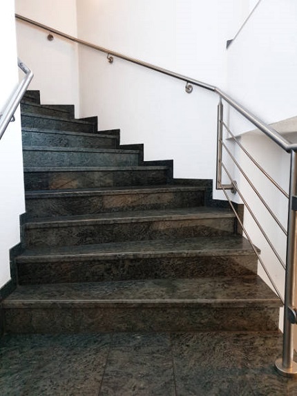 15 Modern Granite Stairs Designs For Home In India 2024