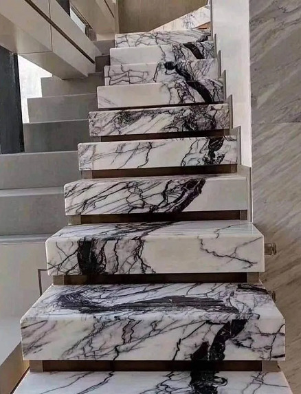 15 Modern Granite Stairs Designs For Home In India 2024