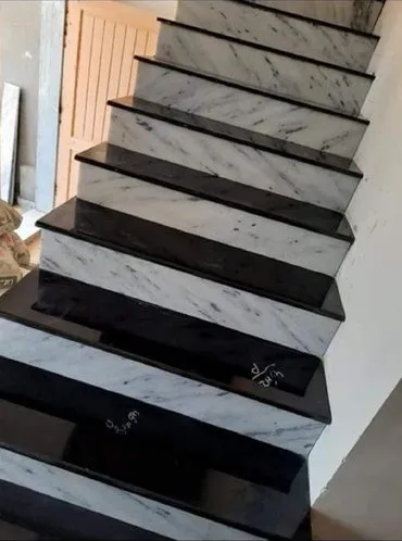 15 Modern Granite Stairs Designs For Home In India 2024