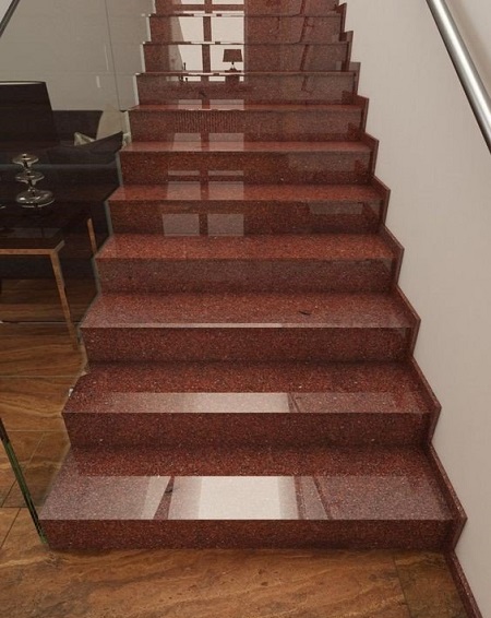 15 Modern Granite Stairs Designs For Home In India 2024