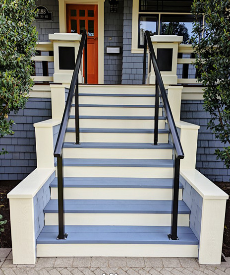 20 Simple Outdoor Stairs Design Ideas For House 2024