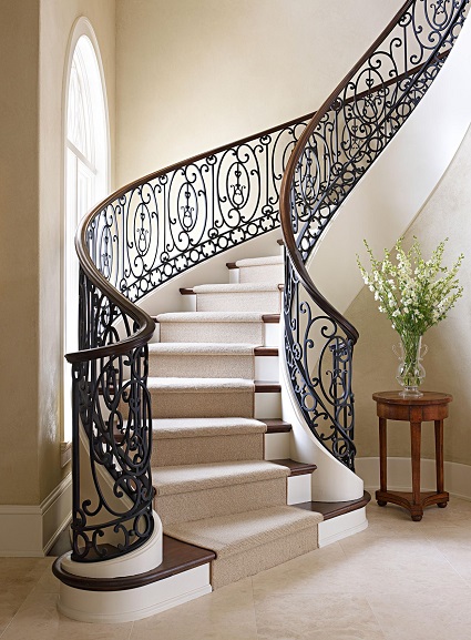 15 Simple &amp; Modern Iron Railing Designs For Stairs 2024