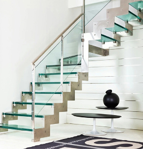 15 Modern Glass Stair Railing Design Ideas For Home 2024