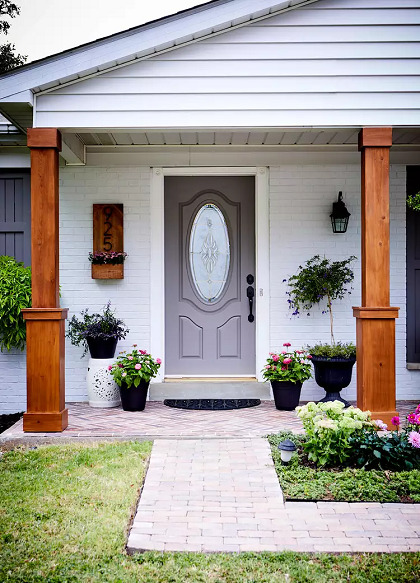 15 Best House Front Pillar Designs For Home 2024