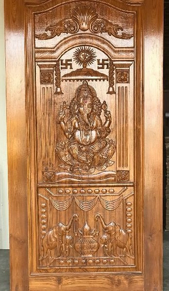 20 Modern Teak Wood Door Designs for Home In 2024